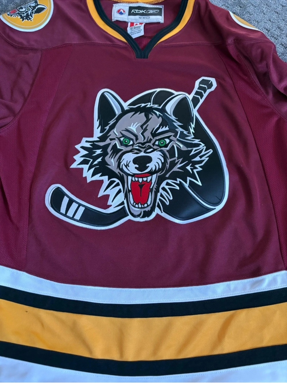 AHL Chicago wolves authentic jersey - Picture 4 of 4